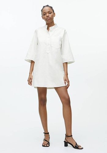 Twill Tunic Dress 