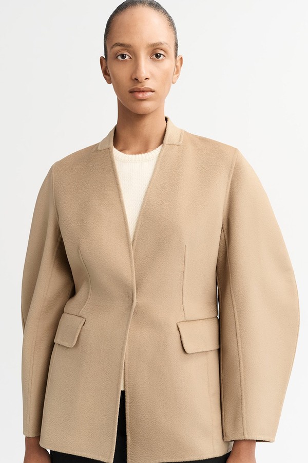 Wool & Silk Blazer from Soft Goat