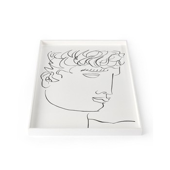 Antinous Tray from The Lacquer Company