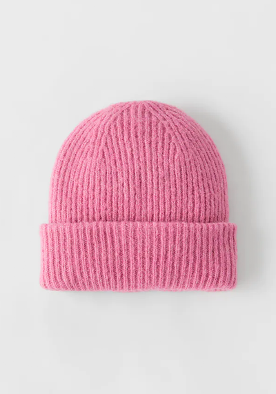 Ribbed Knit Beanie from Zara