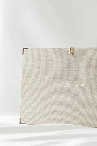 Personalised Wedding Organiser from Harris & Jones