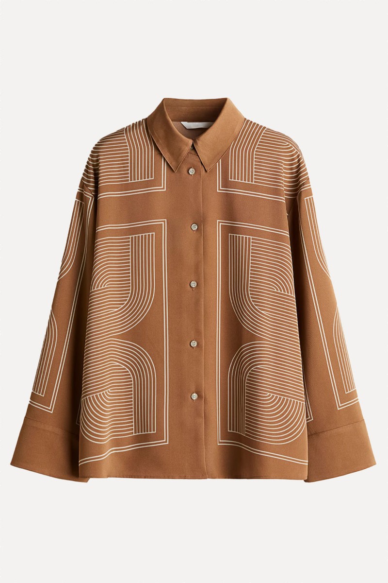 Oversized Twill Shirt