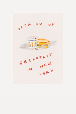 Dejà  Vu Of Breakfast In New York Print from Lucy Mahon