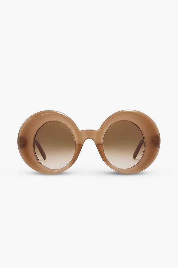 G736270X05 Oversized Round Frame Acetate Sunglasses from Loewe