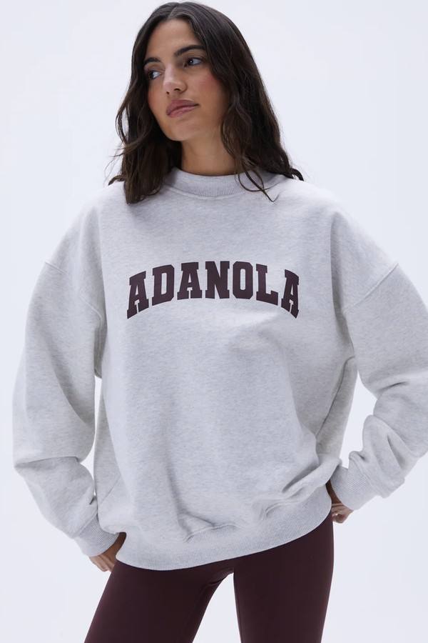 Varsity Oversized Sweatshirt from ADANOLA
