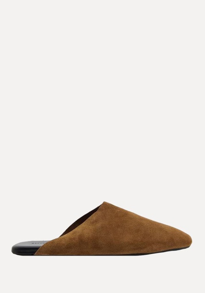Suede Mule Shoes 