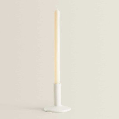 Matte-Finish Candlestick from Zara