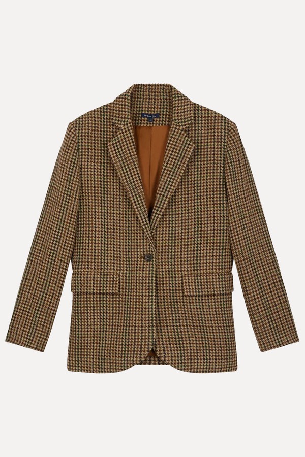 Sevres Welt-Pocket Oversized-Fit Wool Jacket from Soeur
