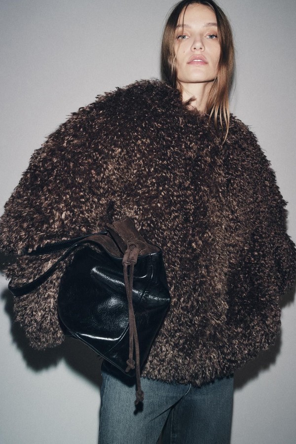 Faux Fur Coat from Zara 