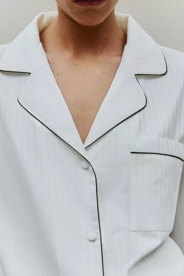 Striped Jacquard Shirt from  Zara