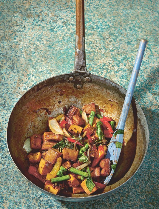 Tofu & Holy Basil Stir-Fry