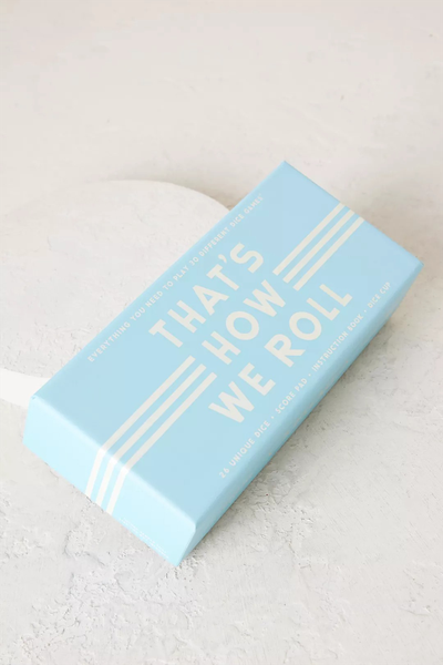 That's How We Roll Dice Game Set from Anthropologie