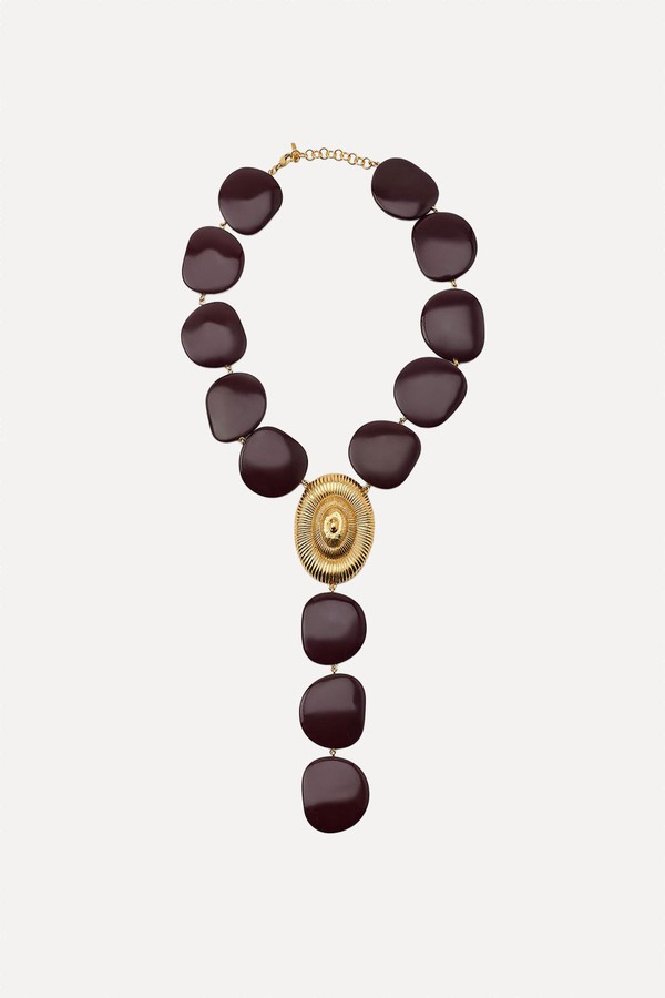 Stone & Shell Necklace