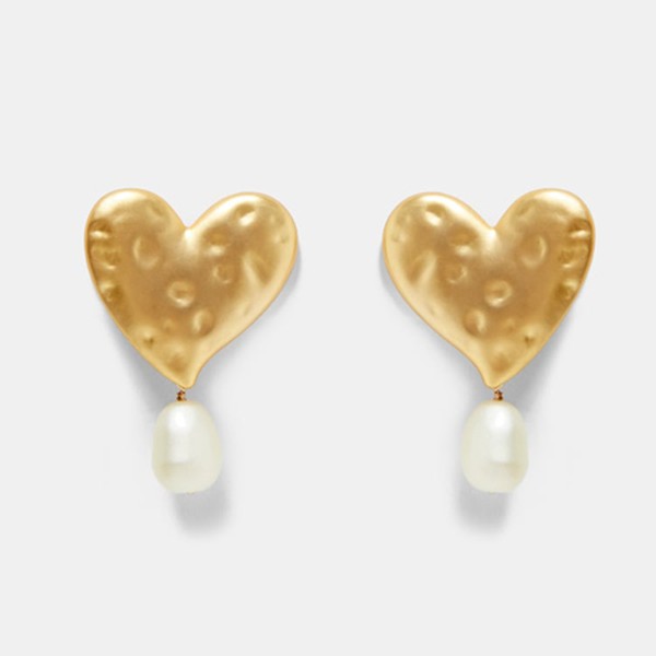 Heart Earrings from Zara