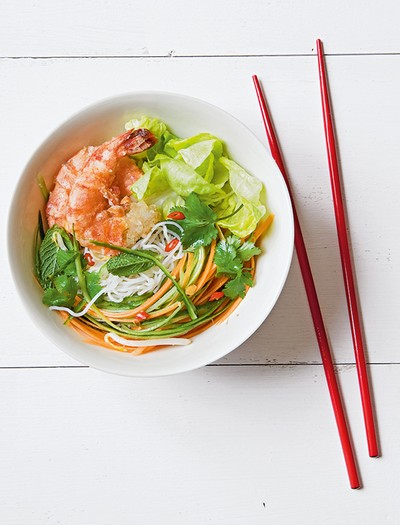 Prawn & Vegetable Noodle Bowl