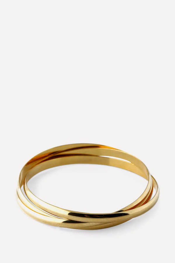 Interlocking Bangles from Orelia