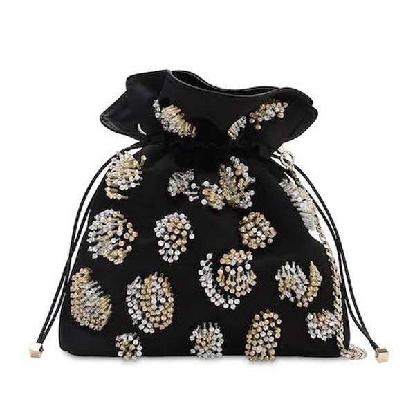 Trilly Satin Clutch from Les Petits Jouers