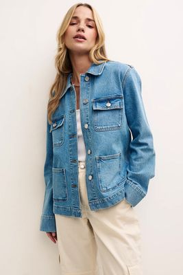 Fearne Cotton Denim Worker Jacket from Nobody's Child X Happy Place