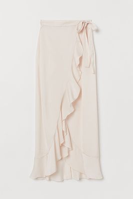 Flounce-Trimmed Sarong from H&M