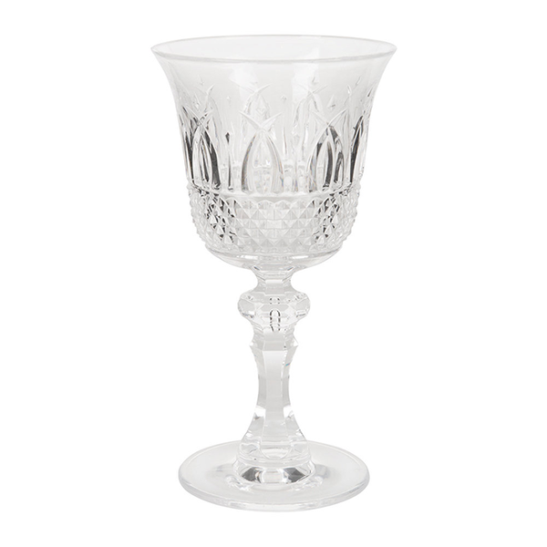 Italia Acrylic Wine Glass from Mario Luca Giusti