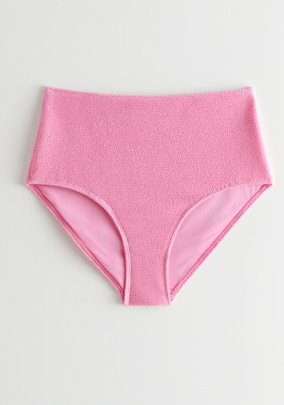 Textured Bikini Bottoms