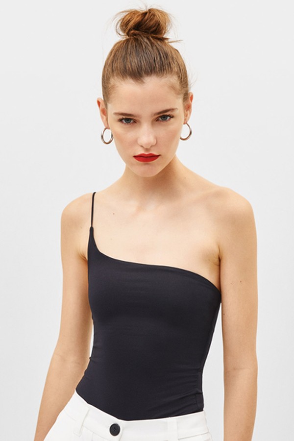 Asymmetric Bodysuit from Bershka