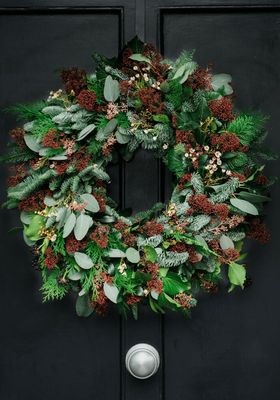 Natural Red Wreath 