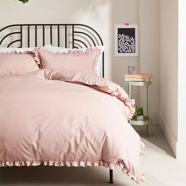 Frill Edge Single Duvet Cover Set