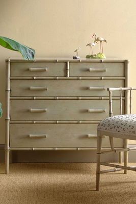 Faux Bamboo Chest Of Drawers from Chelsea Textiles