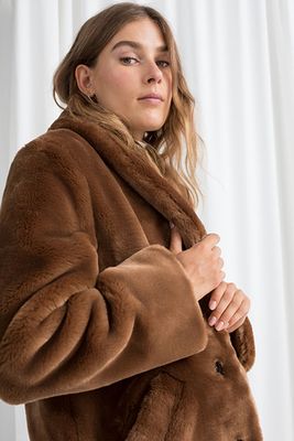 Short Faux Fur Coat from & Other Stories