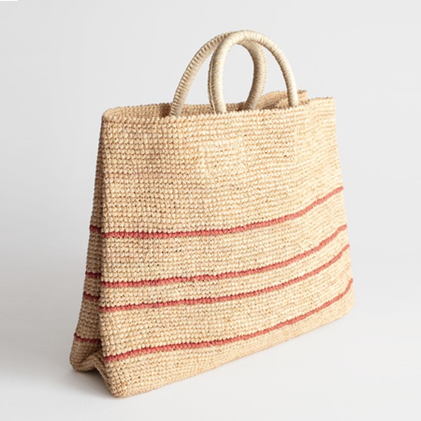 Large Woven Straw Tote from & Other Stories