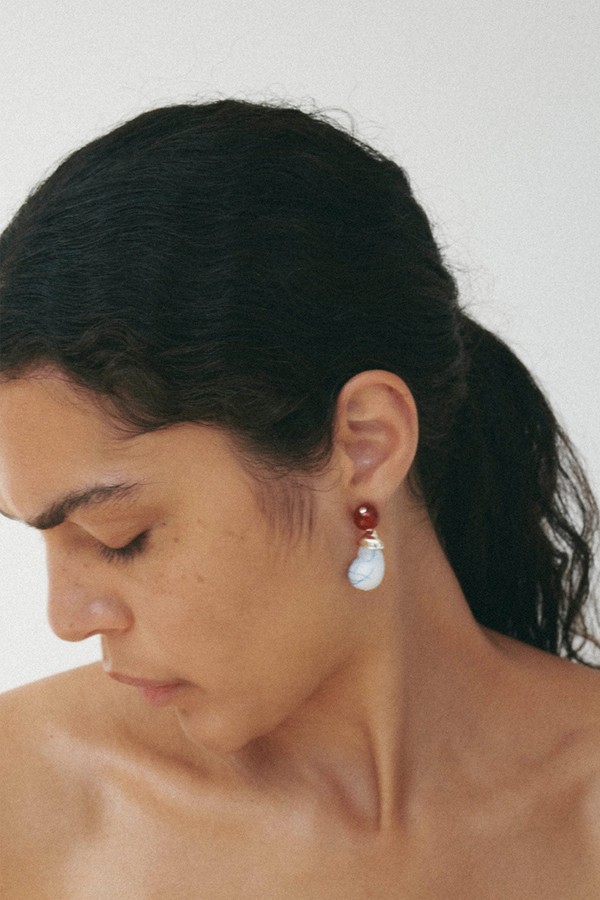 Beak Earrings from CompletedWorks