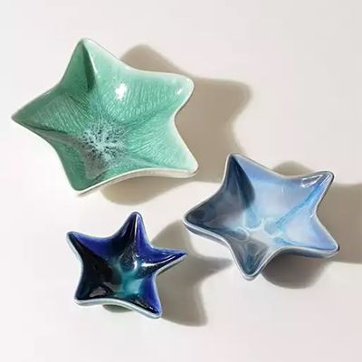 Stella Star Ceramic Bowls Set of Three