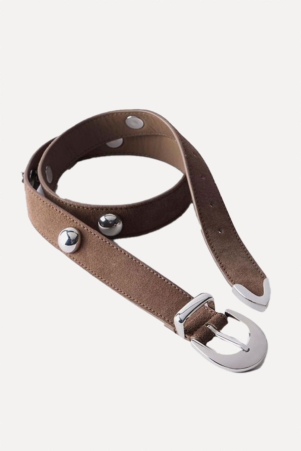 Studded Suede Belt from Mint Velvet
