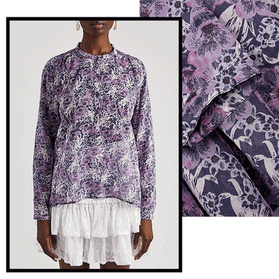 Maria Floral-Print Cotton Blouse from Isabel Marant Étoile