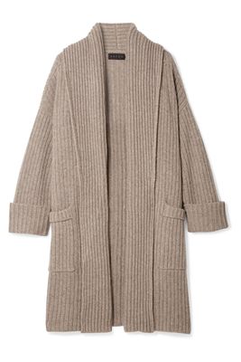 Chunky Ribbed Wool Blend Cardigan from Hatch