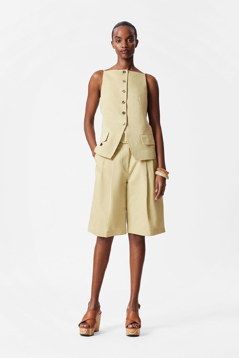 Tailored Vest Top