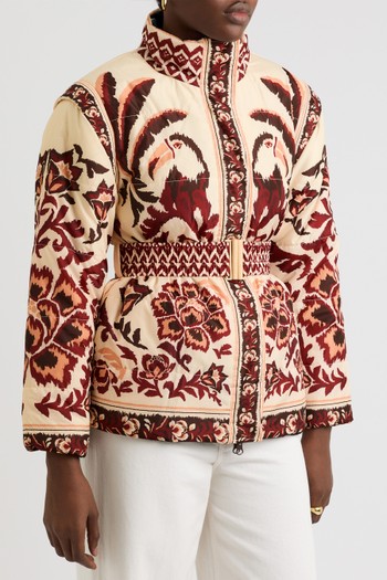 Reversible Printed Puffer Jacket from Farm Rio