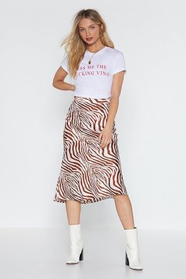 Have You Herd Zebra Skirt