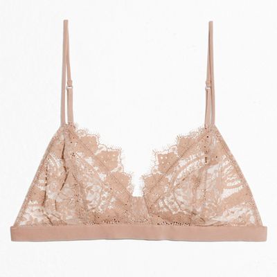 Lace Triangle Bra from & Other Stories