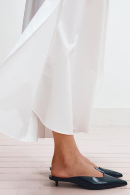 Heeled Mules With Pointed Toes from Massimo Dutti