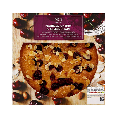 Morello Cherry And Almond Tart