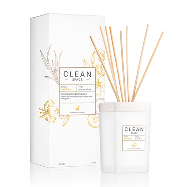 Fresh Linens Reed Diffuser from Clean Reserve